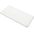 Glorious 3XL Extended Gaming White Smooth Cloth & Anti-Slip Rubber Base Mouse pad, Stitched Edges |61x122cm - White